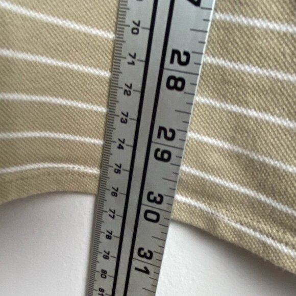 Reformation Striped Mini Dress Sami Tan Womens Size XS 3/4 Sleeves Minimalist‎ - Picture 13 of 13